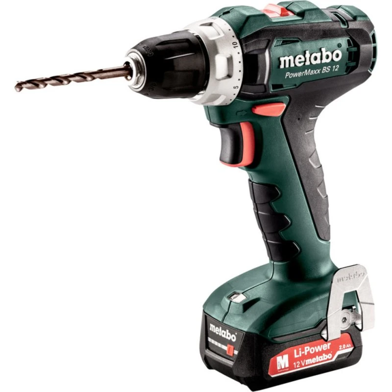 Metabo PowerMaxx BS 12 12V 2x2Ah Li-Ion + MetaBOX