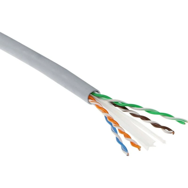 ACT CAT6 U/UTP Massief Twisted Pair Kabel, 500m, B2ca, AWG 24