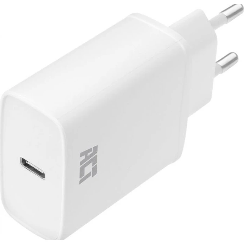 ACT AC2100 USB-C Lader 20W Power Delivery - Wit