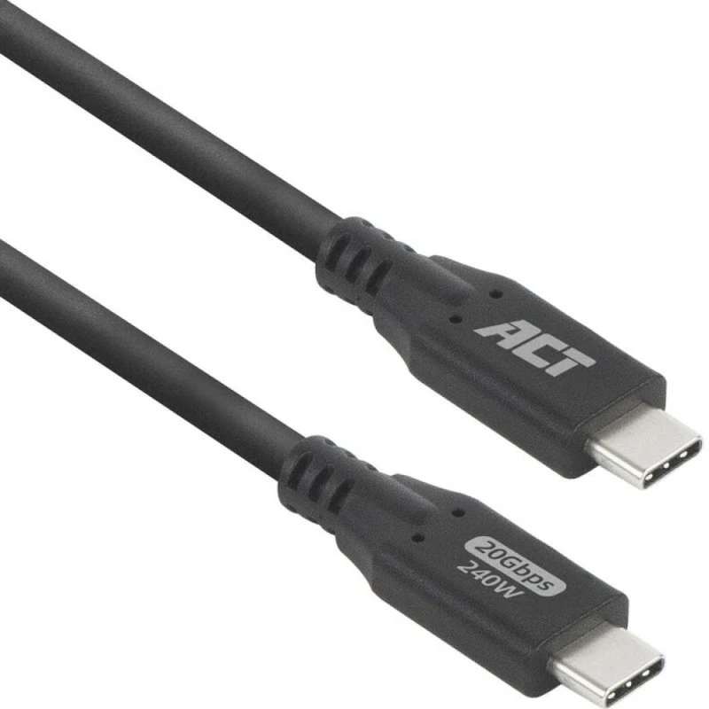 ACT USB4 USB-C Kabel 20Gbps 240W 1m