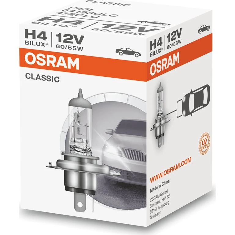 Osram H4 12V 60/55W Classic Line P43t