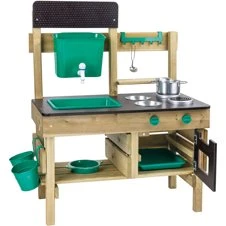 Hape Buitenkeuken incl. accessoires, 99 x 77 x 46 cm