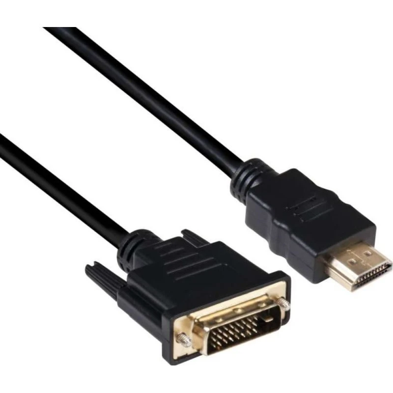 Club 3D CAC-1210 DVI naar HDMI Kabel 2m Bidirectioneel