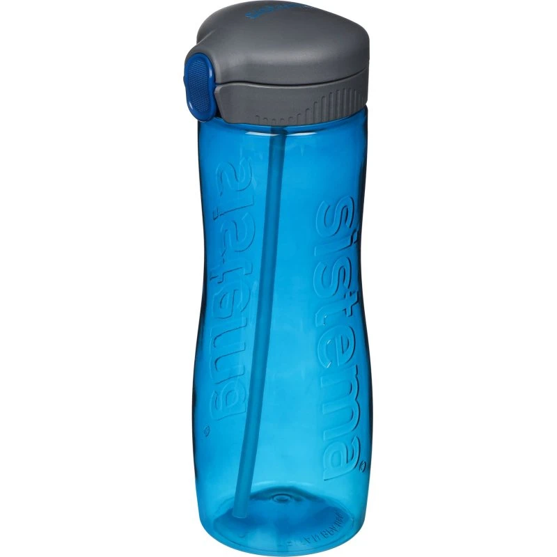 Sistema Hydrate Drinkfles Tritan 800 ml Quick Flip met Rietje - Groen/Rood/Paars/Blauw