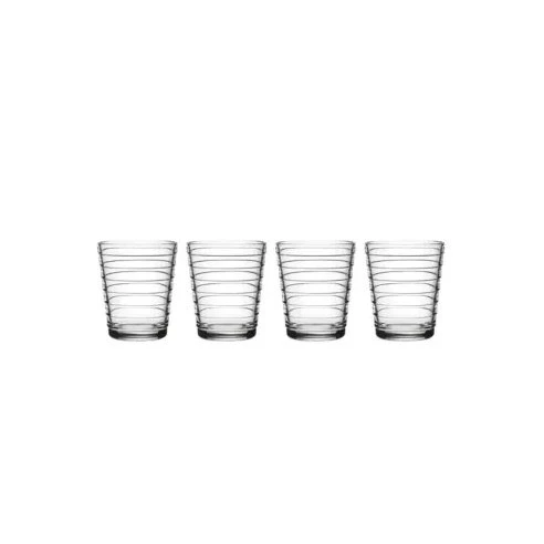Iittala Aino Aalto Drinkglas 220 ml Helder – Set van 4