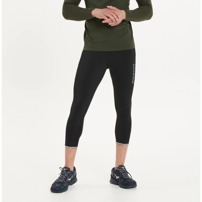Endurance Energy 3/4 Tights Heren - Zwart - Maat L