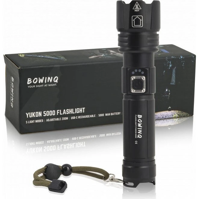 Yukon 5000 - oplaadbare zaklamp