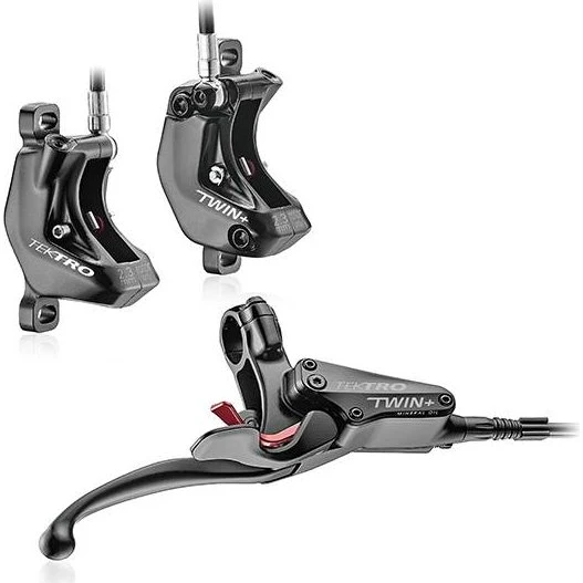 Tektro HD-E745 Hydraulische Schijfremset Rechts 1400/700/250 mm Zwart