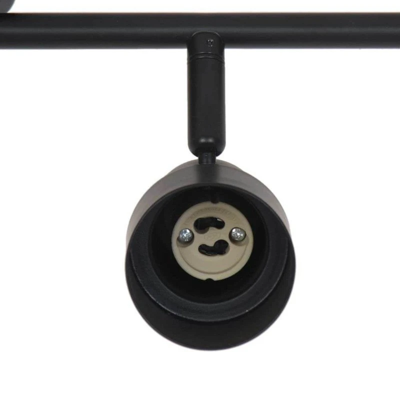 Nordlux Boston LED Plafondlamp Zwart - 4x GU10 - Dimbaar