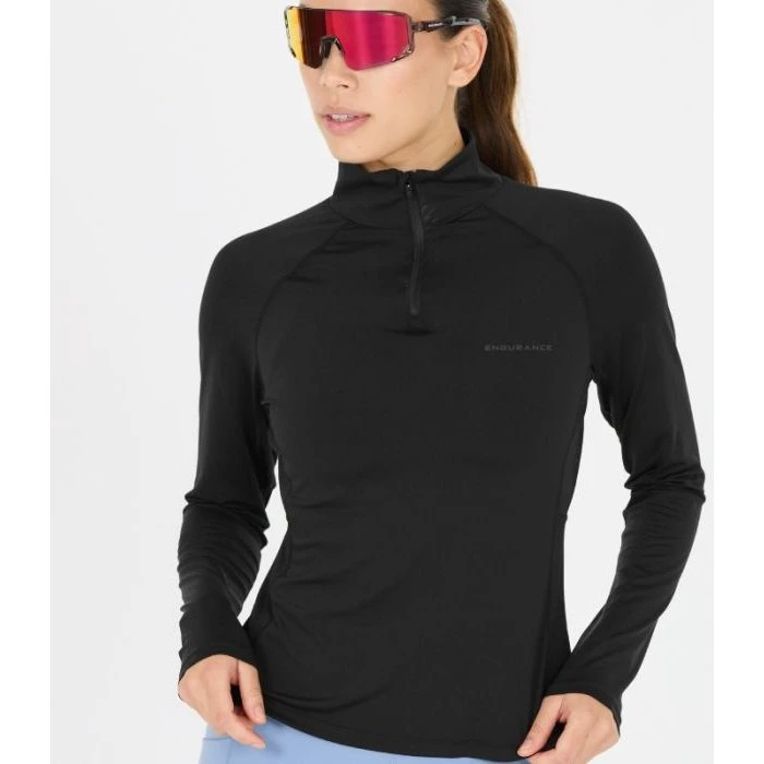 Endurance Chrissie Dames Hardlooptrui - Zwart