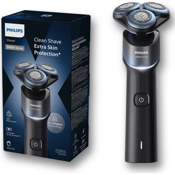Philips Shaver Series 5000X X5006/00, blauw/zwart