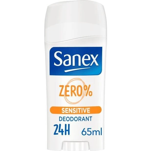 Sanex Zero Sensitive Deostick 65ml - Geen Alcohol, 24-uurs Bescherming