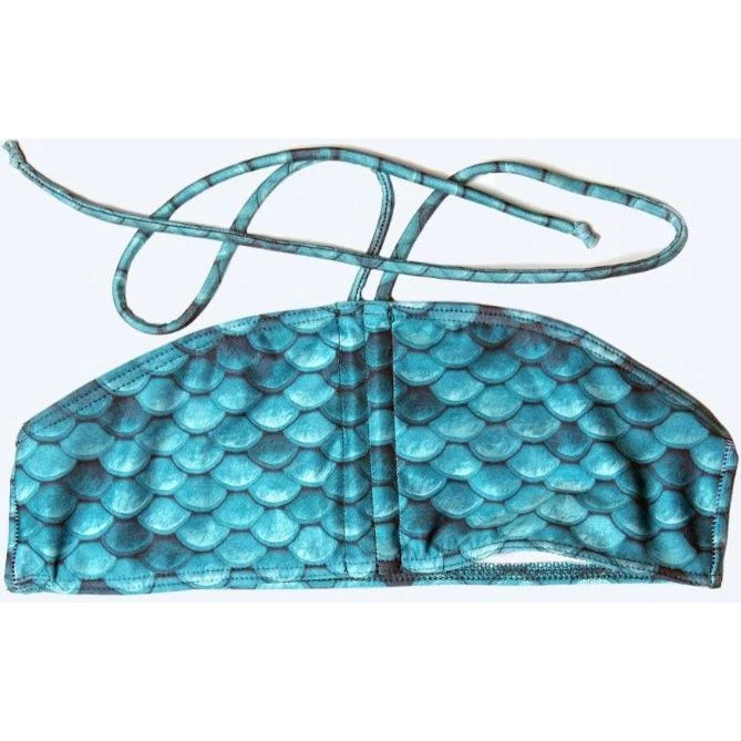 Kuaki Mermaids Zeemeermin Bikinitop - Lichtblauw Star