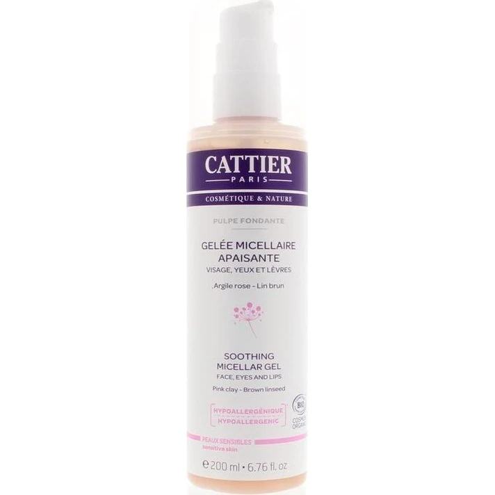 Cattier Verzachtende Micellair Gel Gevoelige Huid 200ml