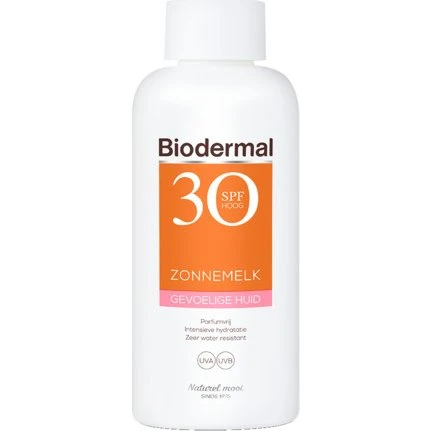 Biodermal Zonnemelk SPF30 Gevoelige Huid 200 ml