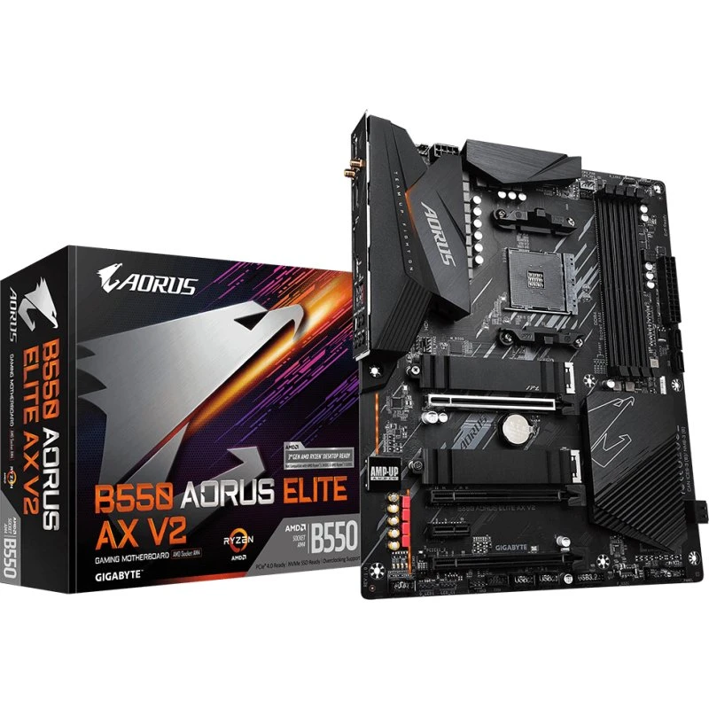 Gigabyte B550 Aorus Elite AX V2 AM4 ATX Moederbord