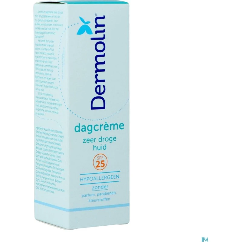 Dermolin Dagcreme Zeer Droge Huid SPF25 50ml