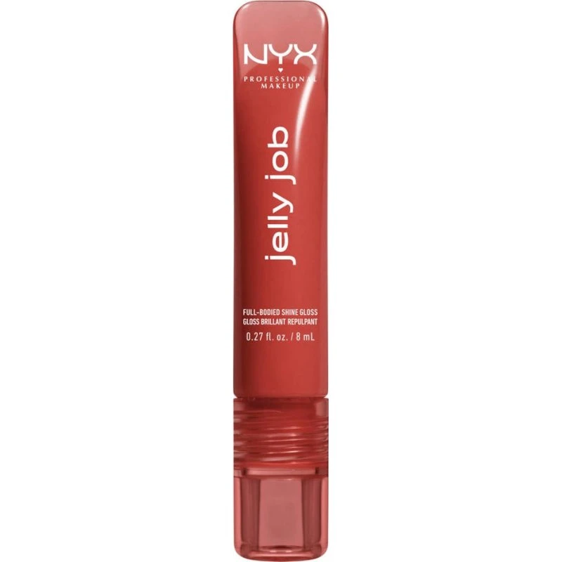 NYX Jelly Job Lipgloss - Glanzende, volumineuze lipgloss met siliconen spatel
