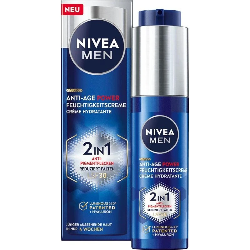 NIVEA MEN Anti-Age Power Moisturiser SPF 30, 50 ml