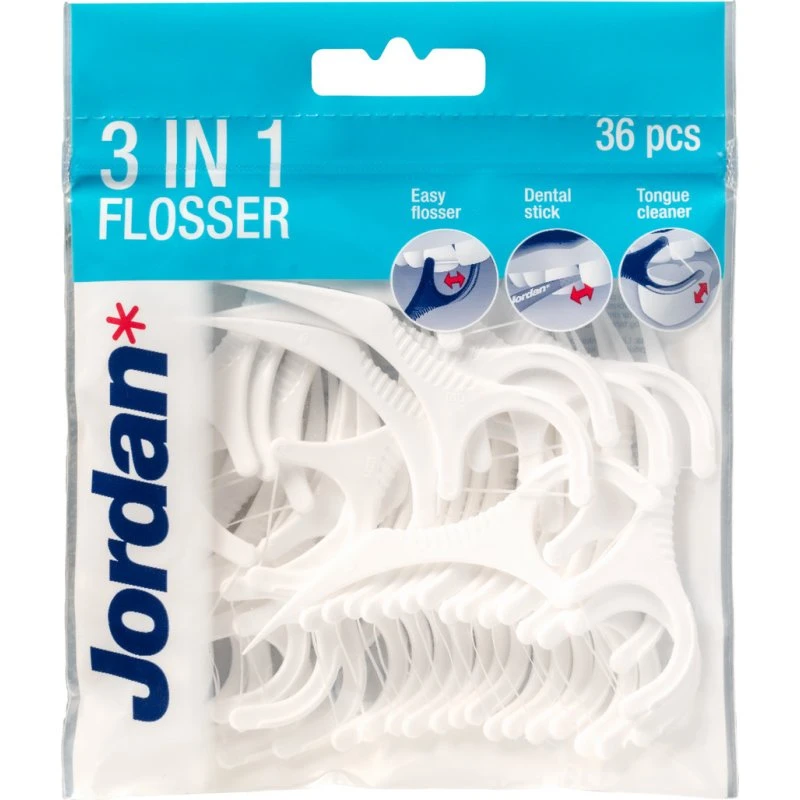 Jordan Flosser 3-in-1 36+14 stuks