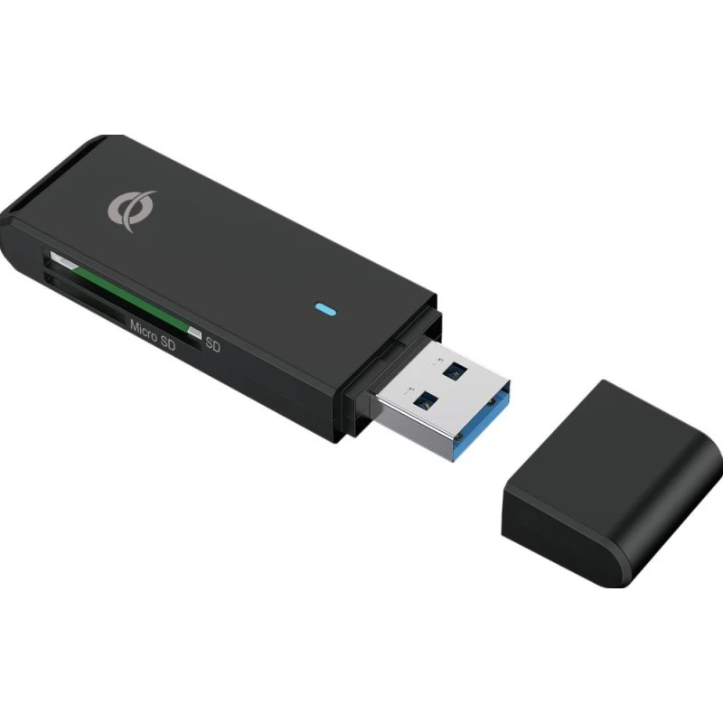 Conceptronic BIAN02B USB 3.2 Gen 1 Geheugenkaartlezer - Zwart