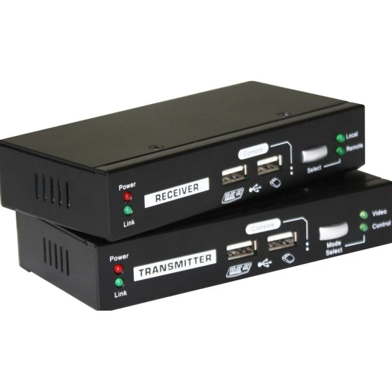 LevelOne KVM-9036 KVM-extender Zender en ontvanger