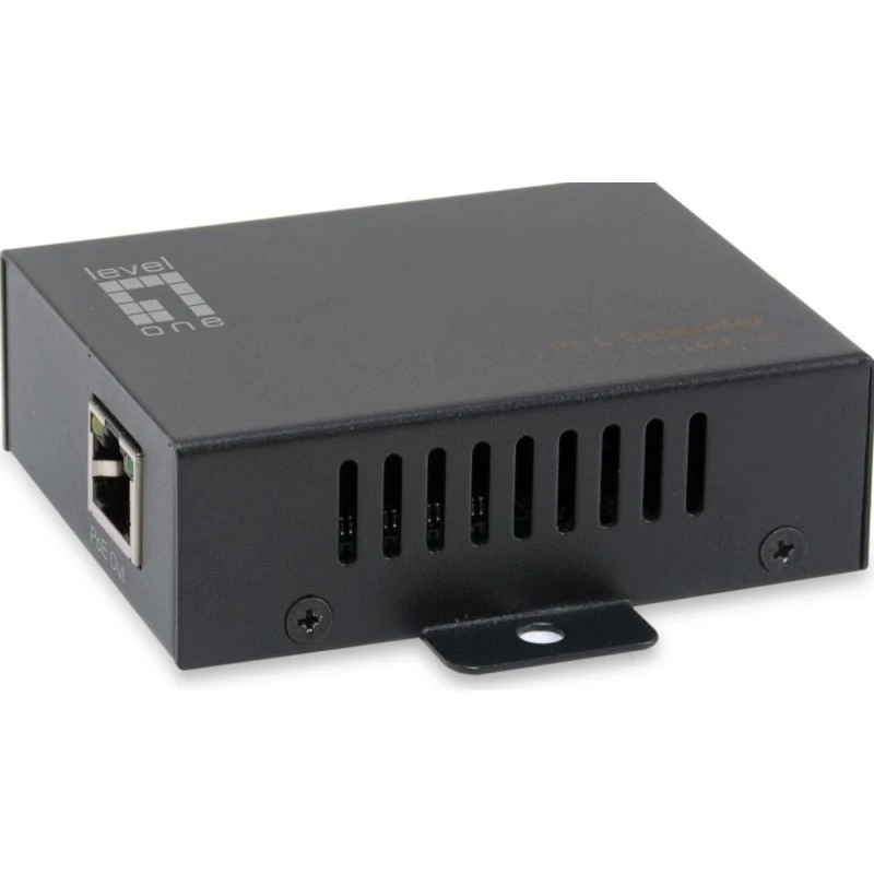 LevelOne POR-0111 PoE Adapter & Injector - Zwart