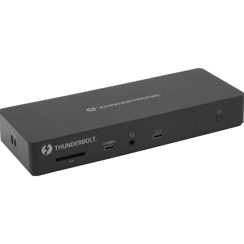 Conceptronic DONN30B Thunderbolt 4 Docking Station - 13-in-1 Zwart