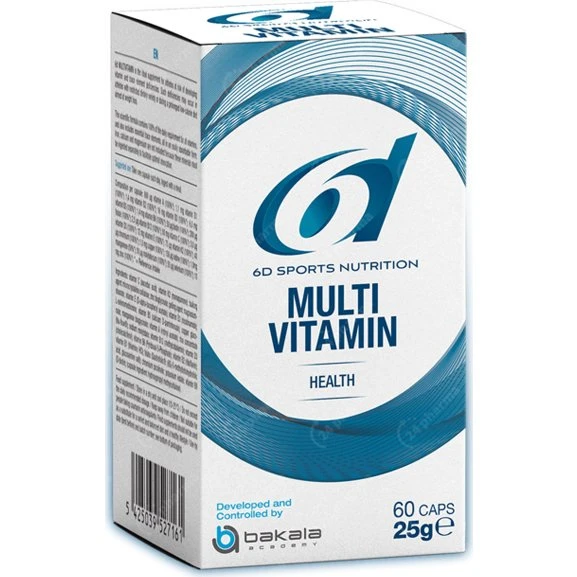 6D Multivitamine 60 Capsules