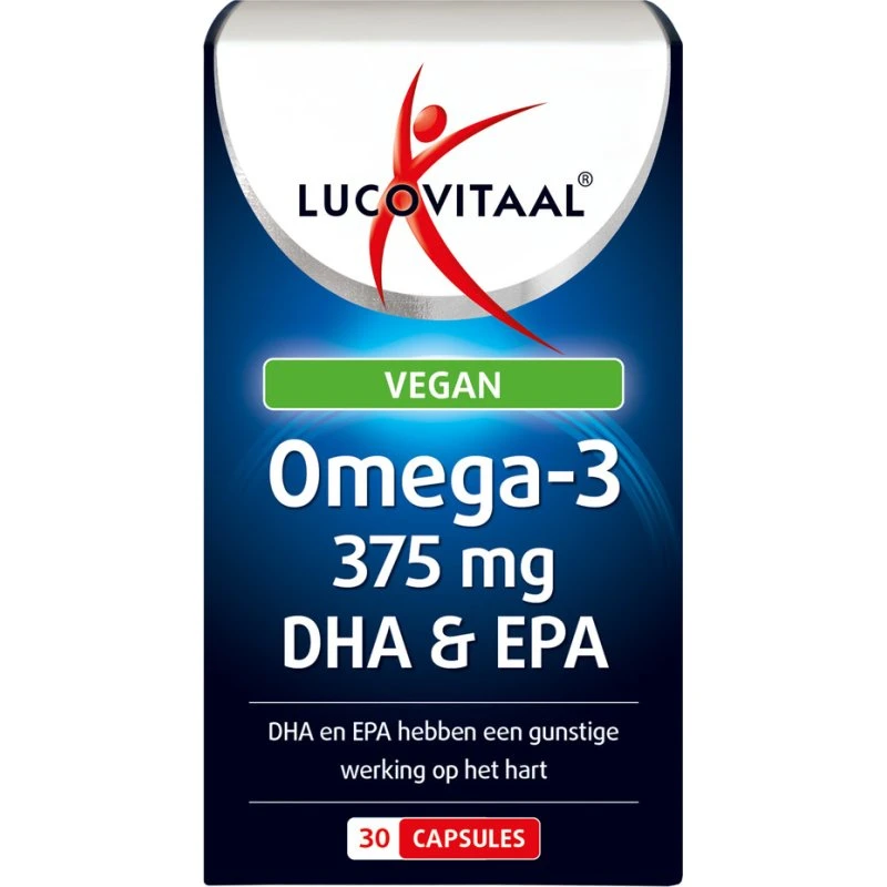 Lucovitaal Omega-3 375mg DHA & EPA Vegan