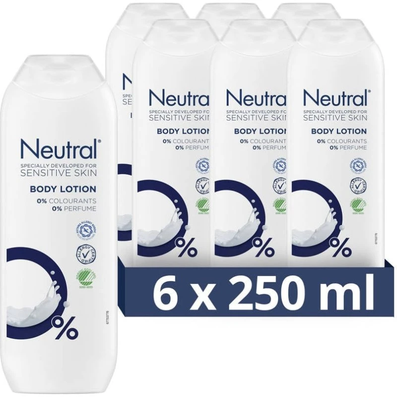 Neutral 0% Bodylotion Parfumvrij (6 x 250 ml)