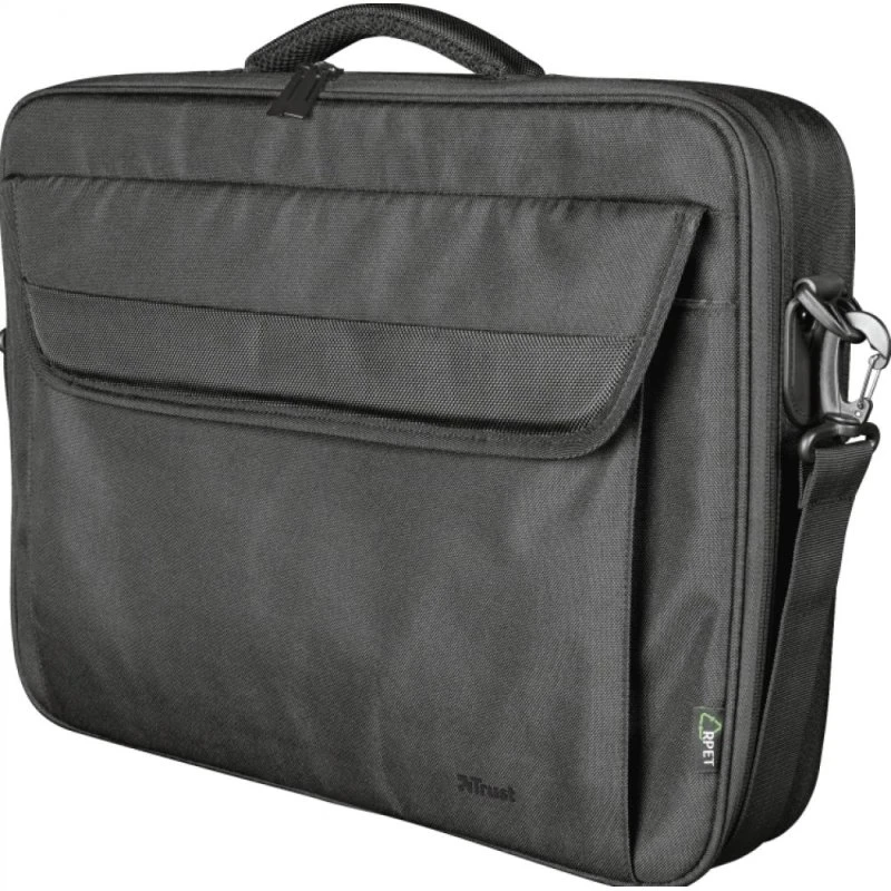 Trust Atlanta Laptoptas 15,6 inch - Zwart - Eco-friendly