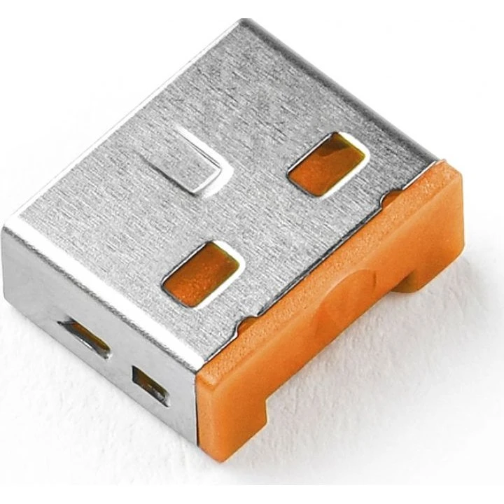 Smart Keeper Basic USB-A Poortblokker Oranje - 10 Stuks