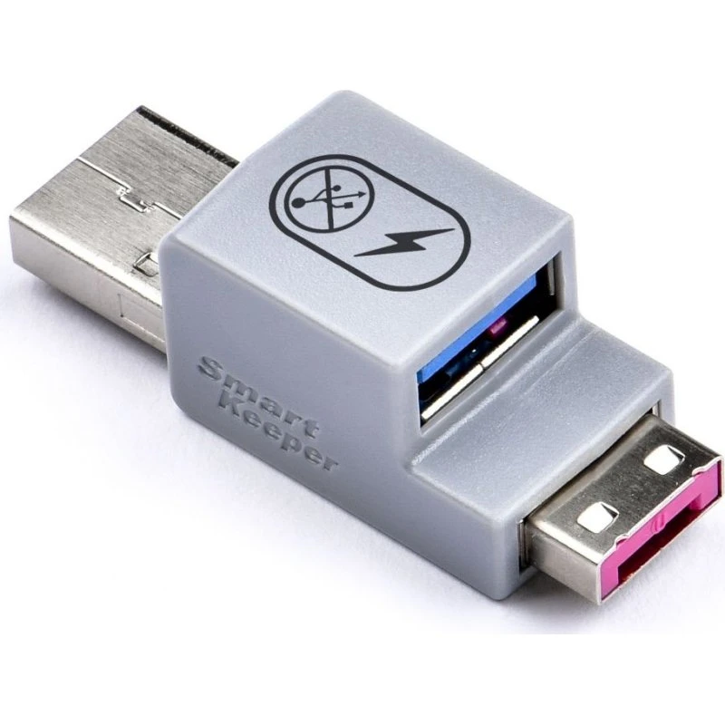 SmartKeeper Basic USB-A Smart Data Blocker - Roze