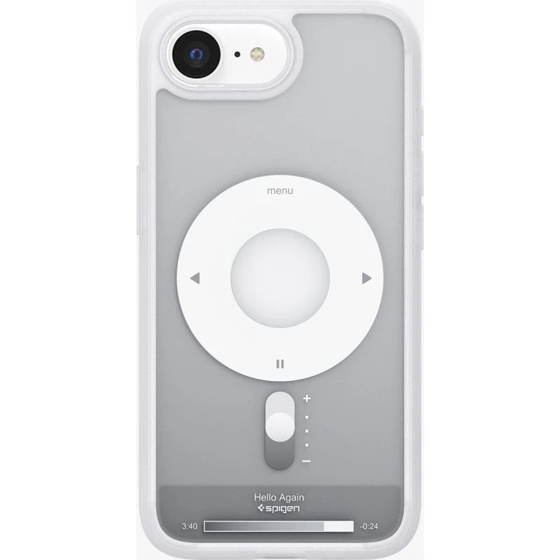 Spigen Ultra Hybrid MagSafe Case voor iPhone 17e / 16e - Classic Silver