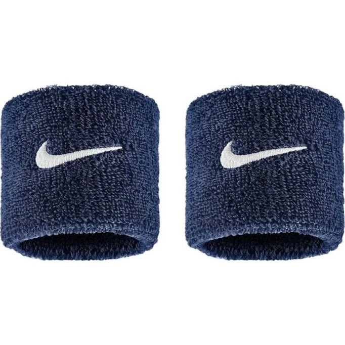 Nike Swoosh Classic Polsbanden (2-pack) - Blauw