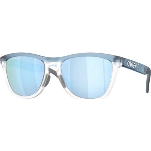 Oakley Frogskins XL Prizm Deep Water Polarized - Transparent Stonewash