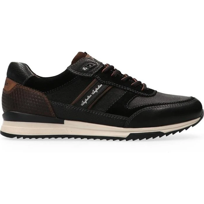 Australian Filmon Lederen Sneakers Zwart