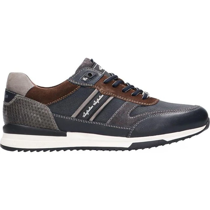 Australian Filmon Sneakers blauw leer