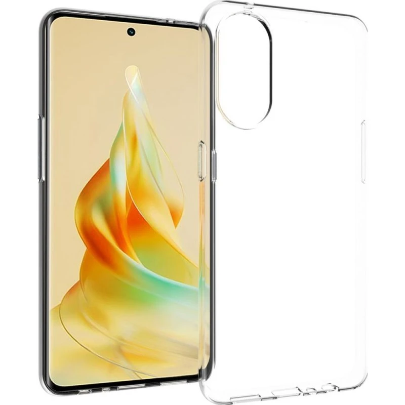 Accezz Clear Backcover voor Oppo Reno 8 T (4G) - Transparant