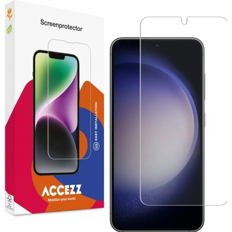 Accezz Gehard Glas Screenprotector voor Samsung Galaxy S22 / S23