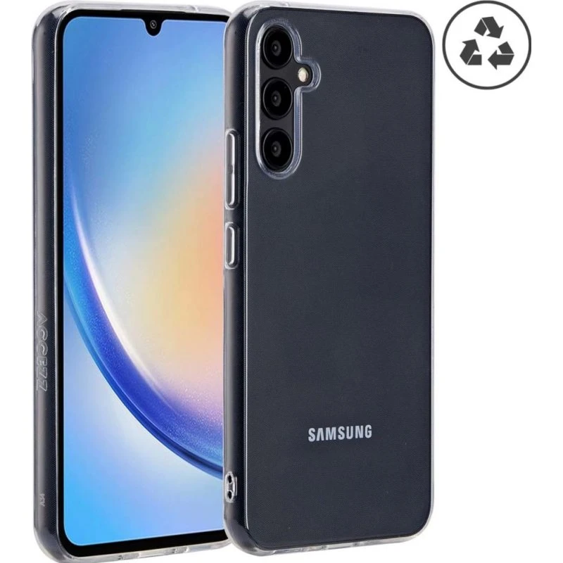 Accezz 100% Recycled Clear Backcover Samsung Galaxy A34 (5G)