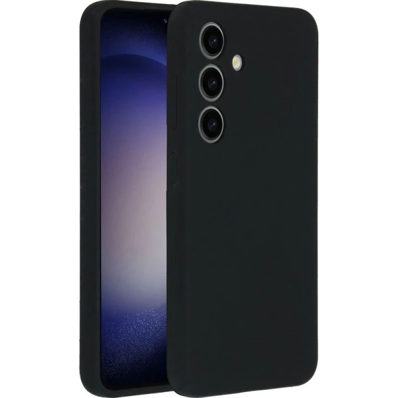 Accezz Liquid Silicone Backcover Samsung Galaxy S24 - Zwart