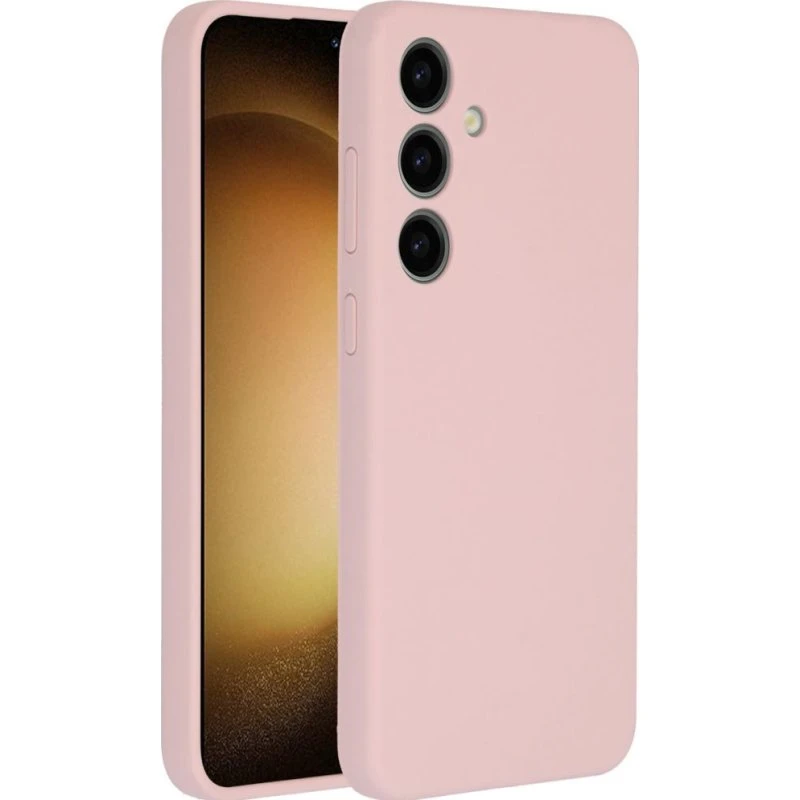 Accezz Liquid Silicone Backcover Samsung Galaxy S24 Plus - Roze