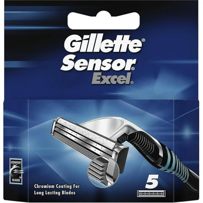 Gillette Sensor Excel Scheermesjes 5-stukken