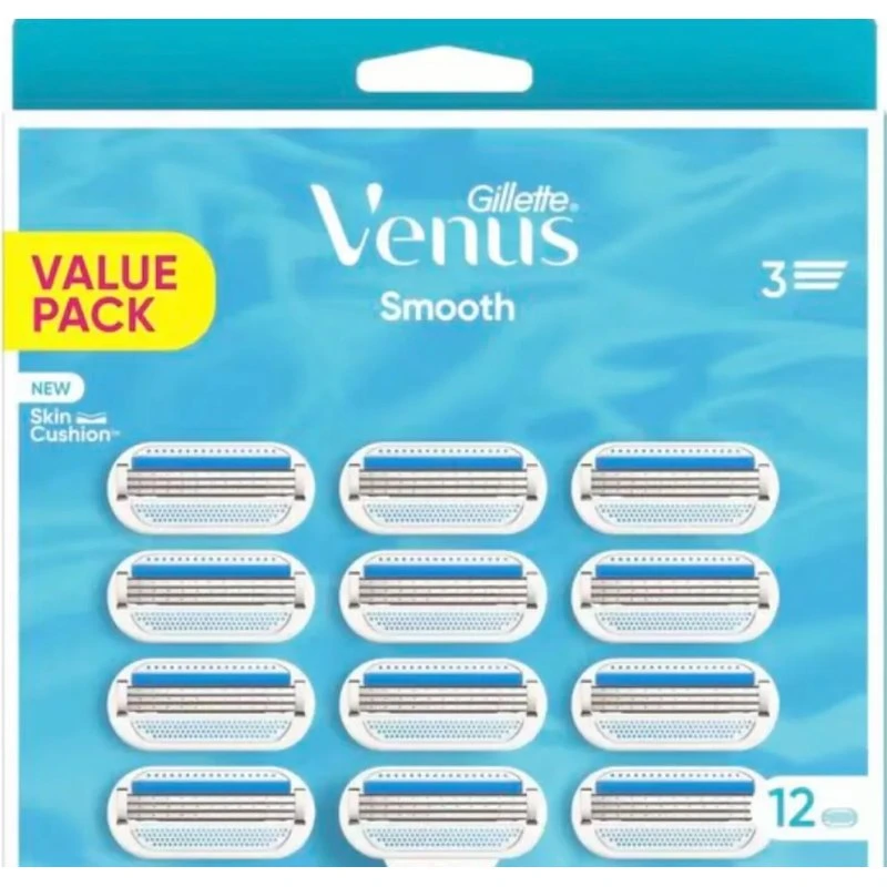 Gillette Venus Smooth Scheermesjes 12ST