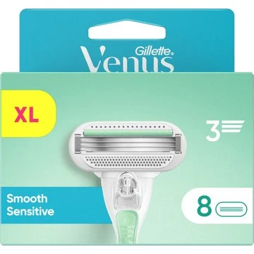 Gillette Venus Smooth Sensitive Scheermesjes voor Vrouwen - 8 stuks