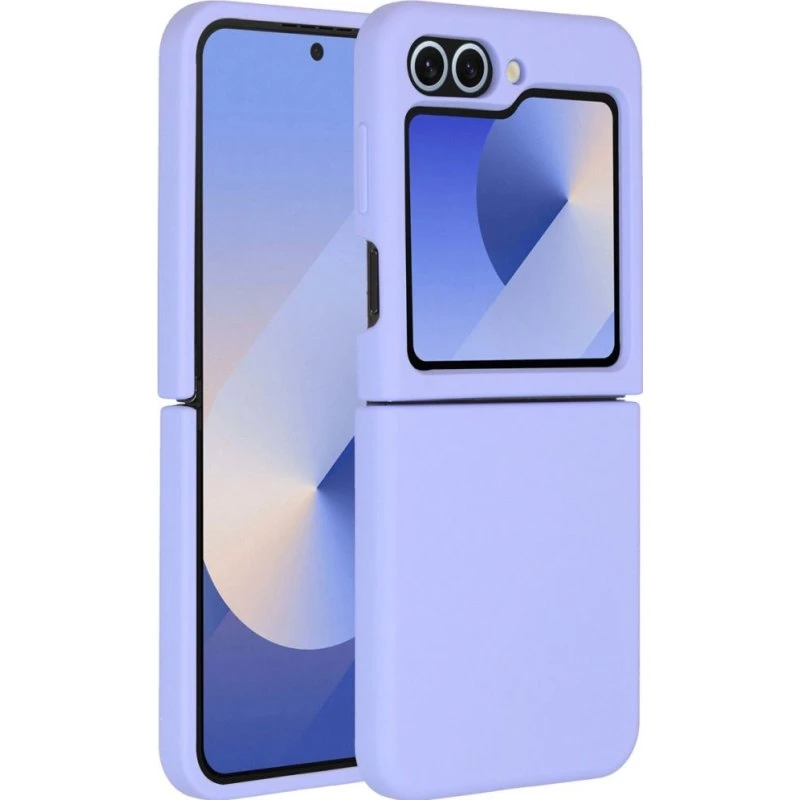 Accezz Liquid Silicone Backcover Samsung Galaxy Z Flip 6 - Paars