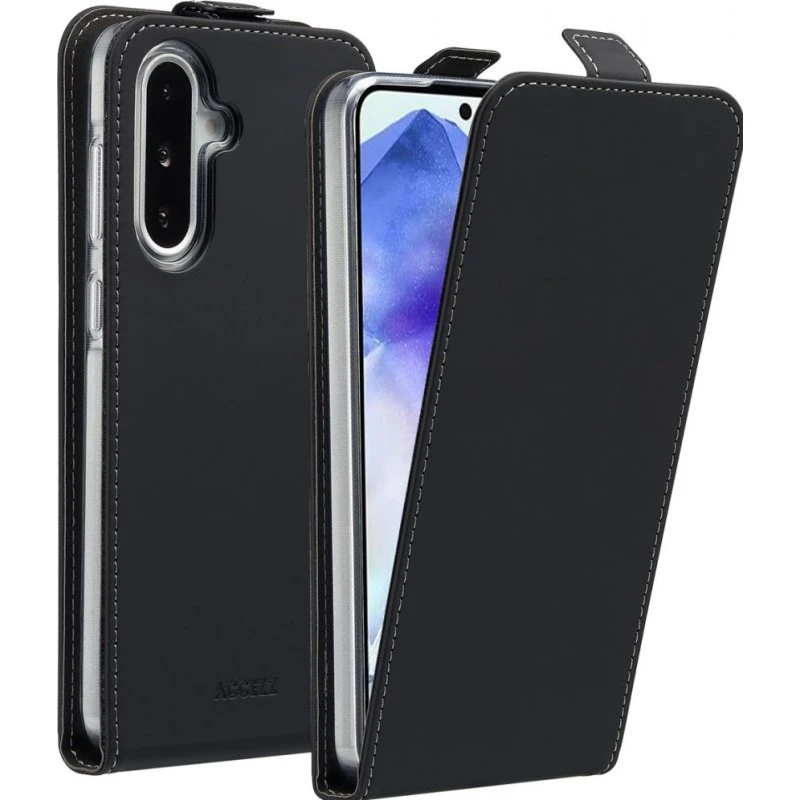 Accezz Flipcase voor Samsung Galaxy A36 - Zwart