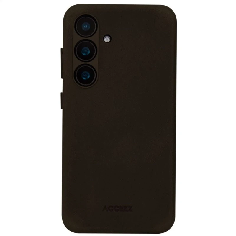 Accezz Vintage Leather MagSafe Backcover Samsung Galaxy S25/S24 - Rustic Brown